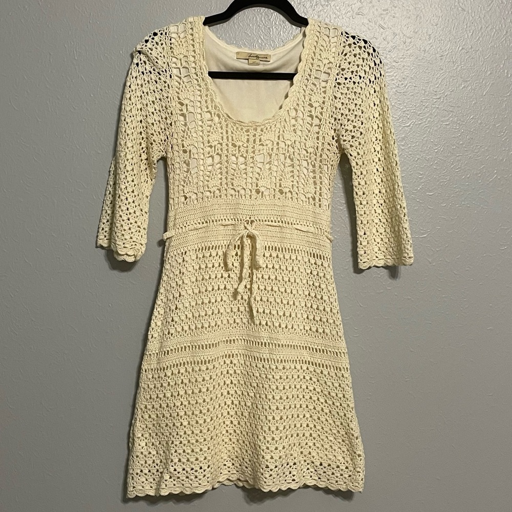 Forever 21 crochet dress